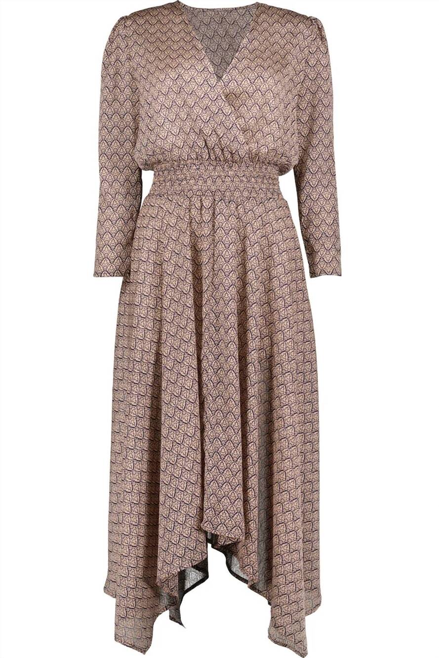 NEW BISHOP + YOUNG women's smocked rhapsody dress in serita